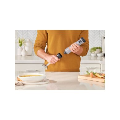 Blenderis ir putų plakiklis Elektrinis BCKM1012KG-QW Pilkas Black&Decker 7 Blenderis ir putų plakiklis Elektrinis BCKM1012KG-QW Pilkas Black&Decker 7