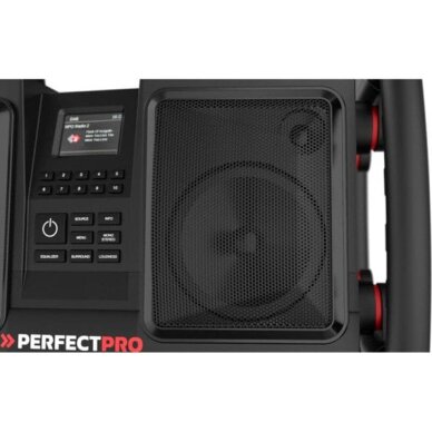 Statybinė DAB+/FM radijo kolonėlė su Bluetooth PerfectPro ROCKBULL RB2, IP65, 50 W 4