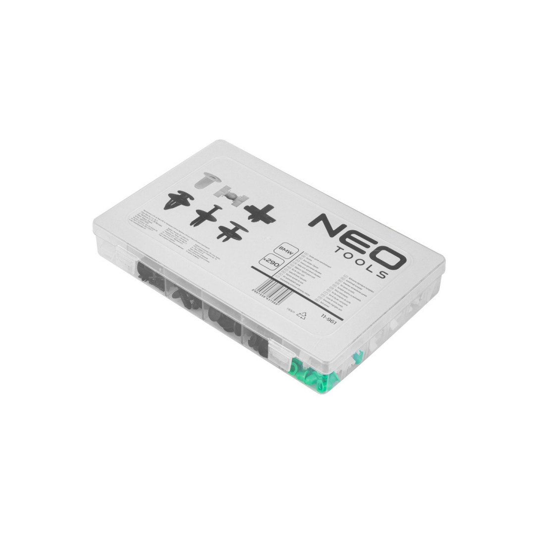 BMW Automobilio apdailos tvirtinimo elementai, 290 vnt. rinkinys 1 BMW Automobilio apdailos tvirtinimo elementai, 290 vnt. rinkinys 1