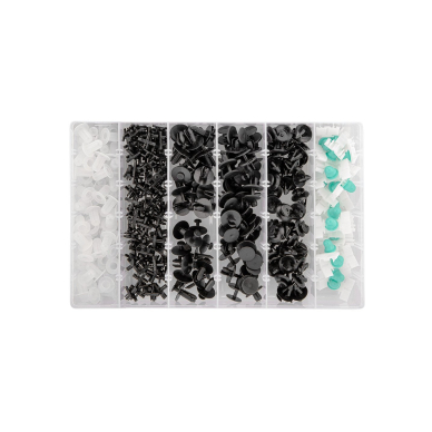 BMW Automobilio apdailos tvirtinimo elementai, 290 vnt. rinkinys BMW Automobilio apdailos tvirtinimo elementai, 290 vnt. rinkinys