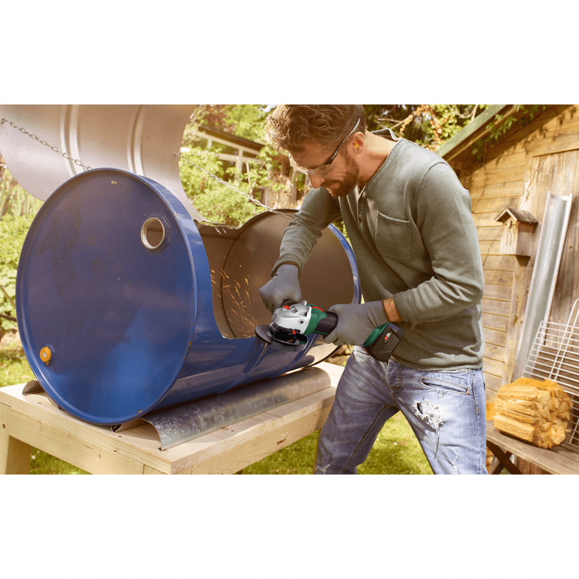 Akumuliatorinis kampinis šlifuoklis Bosch Advanced Grind 18V-80 BT, 18 V, (be akum. ir krov.) 3 Akumuliatorinis kampinis šlifuoklis Bosch Advanced Grind 18V-80 BT, 18 V, (be akum. ir krov.) 3