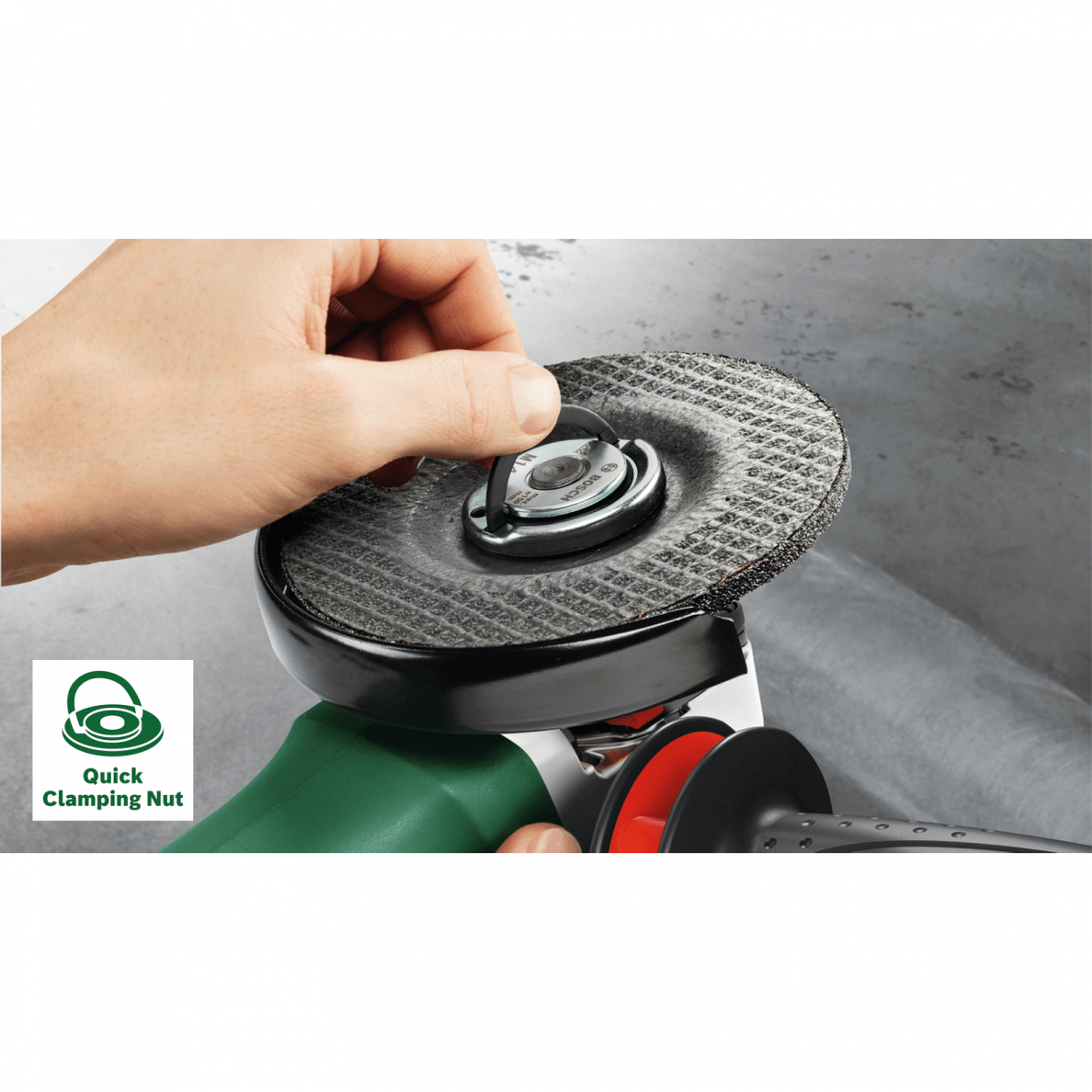 Akumuliatorinis kampinis šlifuoklis Bosch Advanced Grind 18V-80 BT, 18 V, (be akum. ir krov.) 2 Akumuliatorinis kampinis šlifuoklis Bosch Advanced Grind 18V-80 BT, 18 V, (be akum. ir krov.) 2