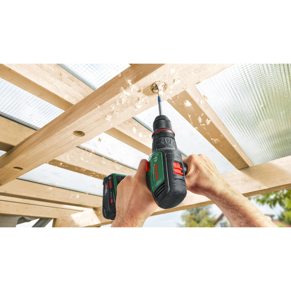 Akum. suktuvus-gręžtuvas Bosch AdvancedDrill18V-80,18V, 1x2,5Ah, 06039E2001 2