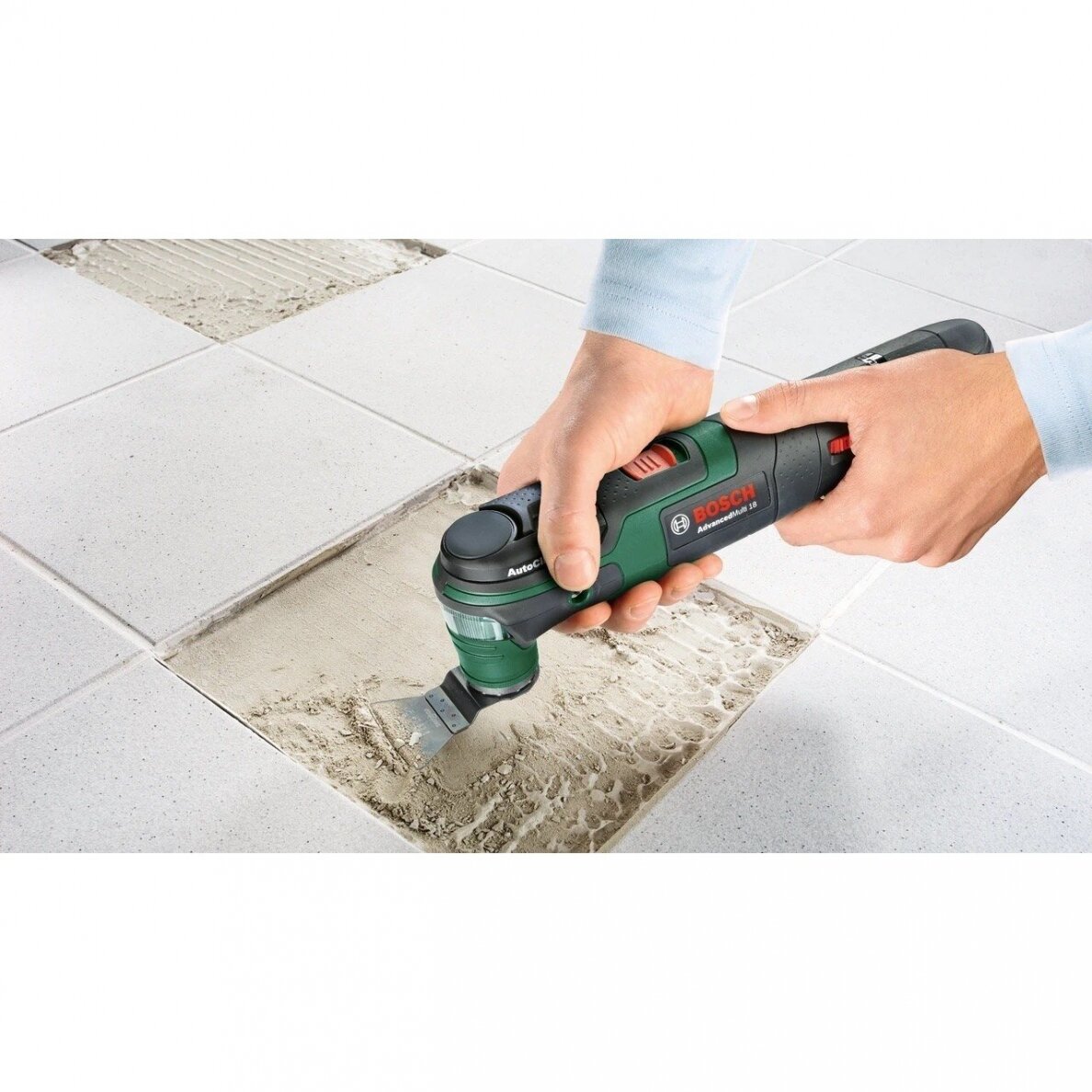 Daugiafunkcinis įrankis Bosch AdvancedMulti 18, 18 V, 1x2,5 Ah akum., 0603104001 2