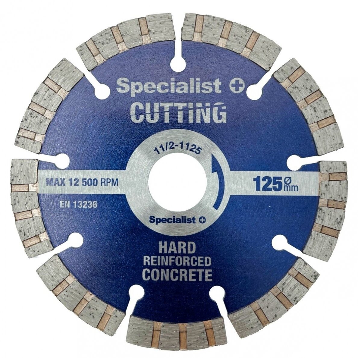 Deimantinis pjovimo diskas SPECIALIST+ PREMIUM, 125x10x22 mm 1