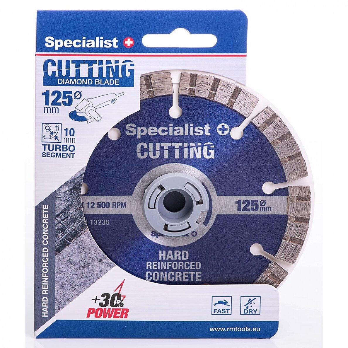 Deimantinis pjovimo diskas SPECIALIST+ PREMIUM, 125x10x22 mm Deimantinis pjovimo diskas SPECIALIST+ PREMIUM, 125x10x22 mm