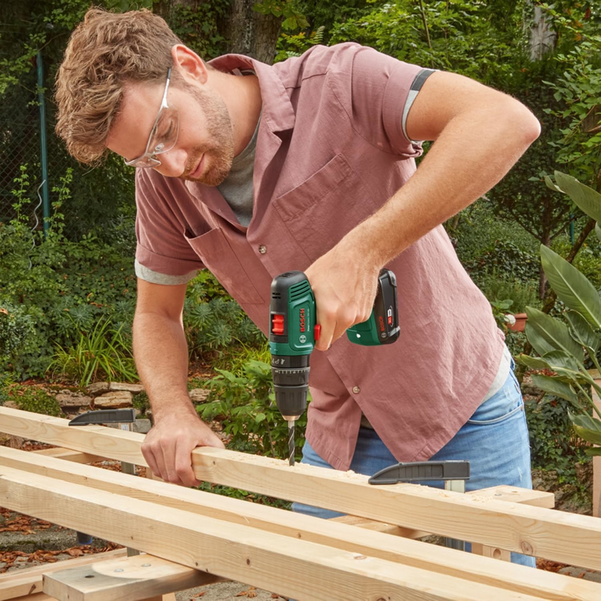 Smūginis suktuvas-gręžtuvas Bosch 18V-40, 18 V, 1x2Ah, 06039D810C 1 Smūginis suktuvas-gręžtuvas Bosch 18V-40, 18 V, 1x2Ah, 06039D810C 1