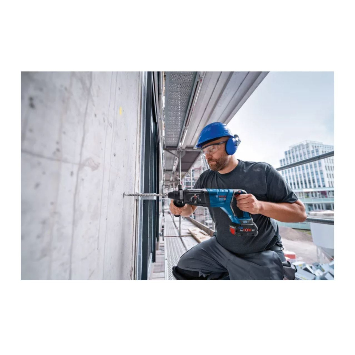 Akum. perforatorius Bosch GBH 18V-28 D Solo, LB-XL, 18V (be akum. ir krov.) 0611919004 1