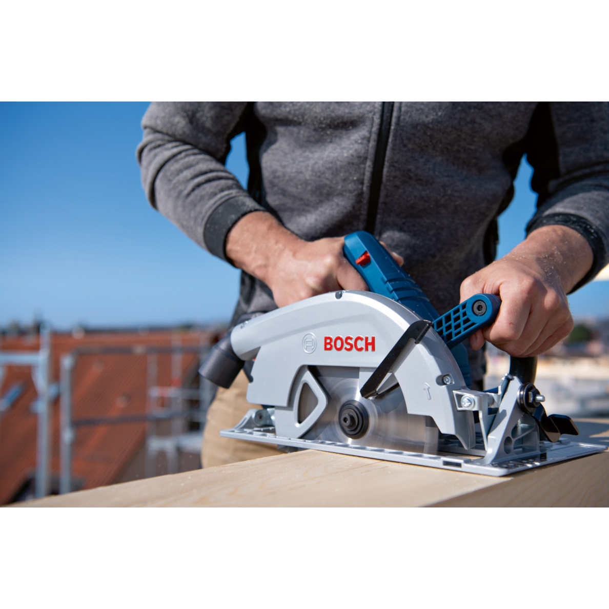 Akumuliatorinis diskinis pjūklas Bosch GKS 18V-68, 18V (be akum. ir krov.) 06016C9001 2