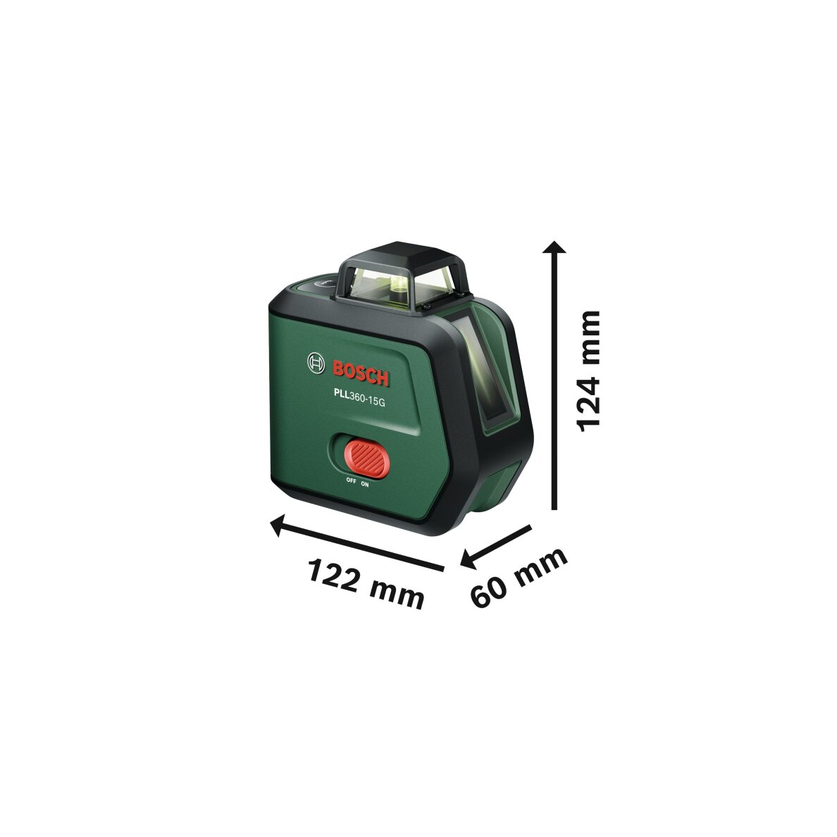 Bosch PLL360-15G Kryžminių linijų lazeris 0603663K00 5