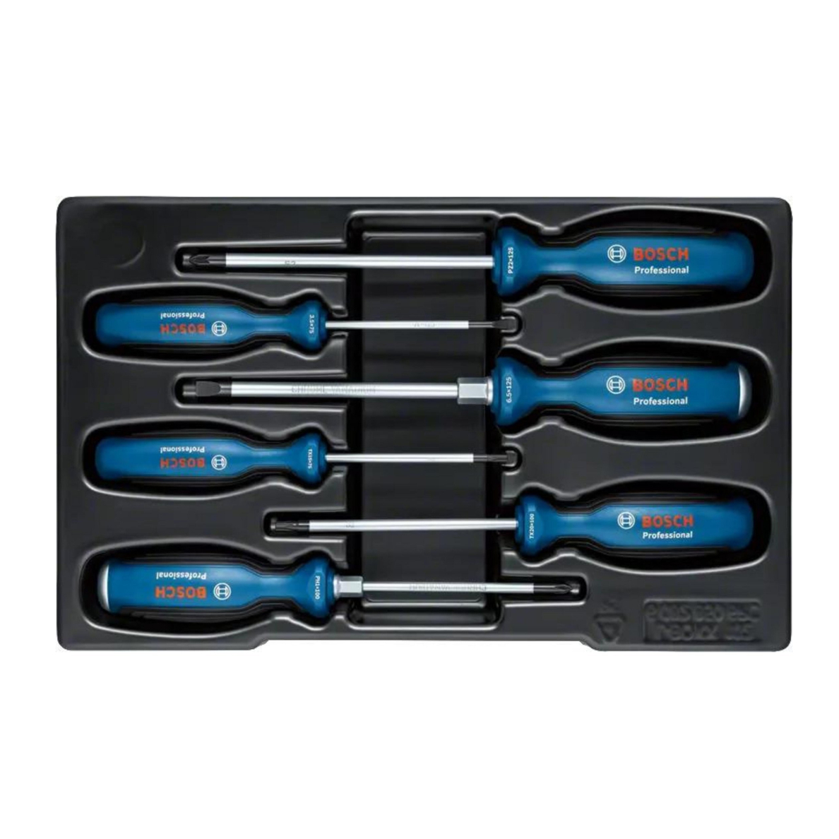 Atsuktuvų rinkinys Bosch SL/PH/TX/PZ, 6 vnt., 1600A02CV3 Atsuktuvų rinkinys Bosch SL/PH/TX/PZ, 6 vnt., 1600A02CV3