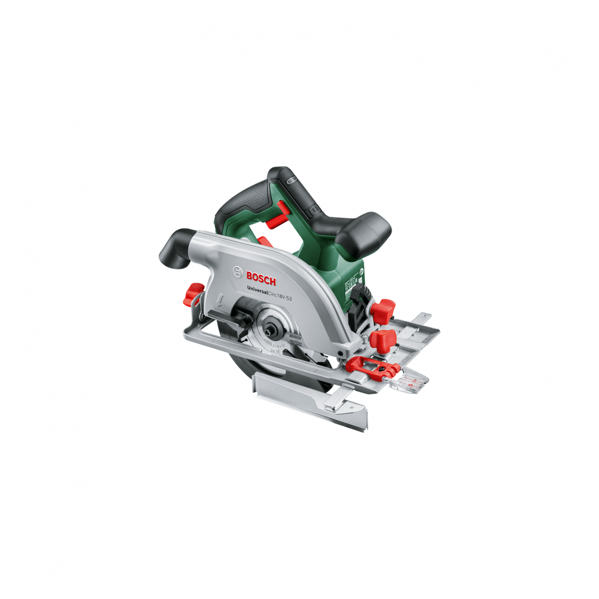 Akum.diskinis pjūklas Bosch 06033B1400 UniversalCirc, 18V-53 (be akum. ir krov.) Akum.diskinis pjūklas Bosch 06033B1400 UniversalCirc, 18V-53 (be akum. ir krov.)