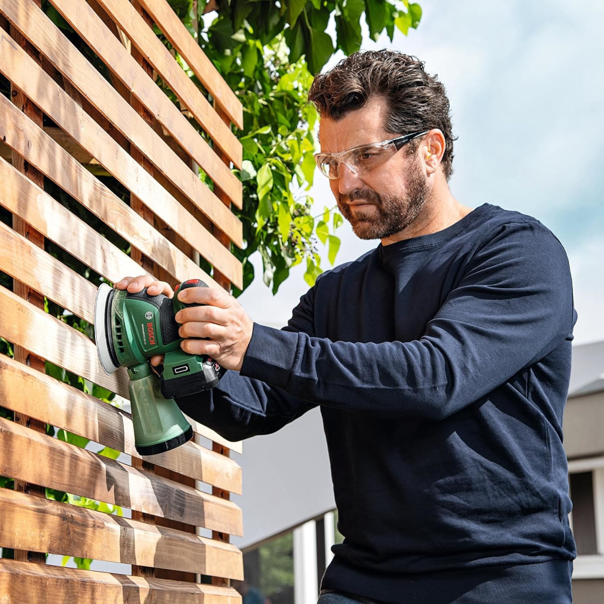 Akum. ekscentrinis šlifuoklis Bosch UniversalOrbit18V-20, 18V (be akum. ir krov.) 06033E4100 1 Akum. ekscentrinis šlifuoklis Bosch UniversalOrbit18V-20, 18V (be akum. ir krov.) 06033E4100 1