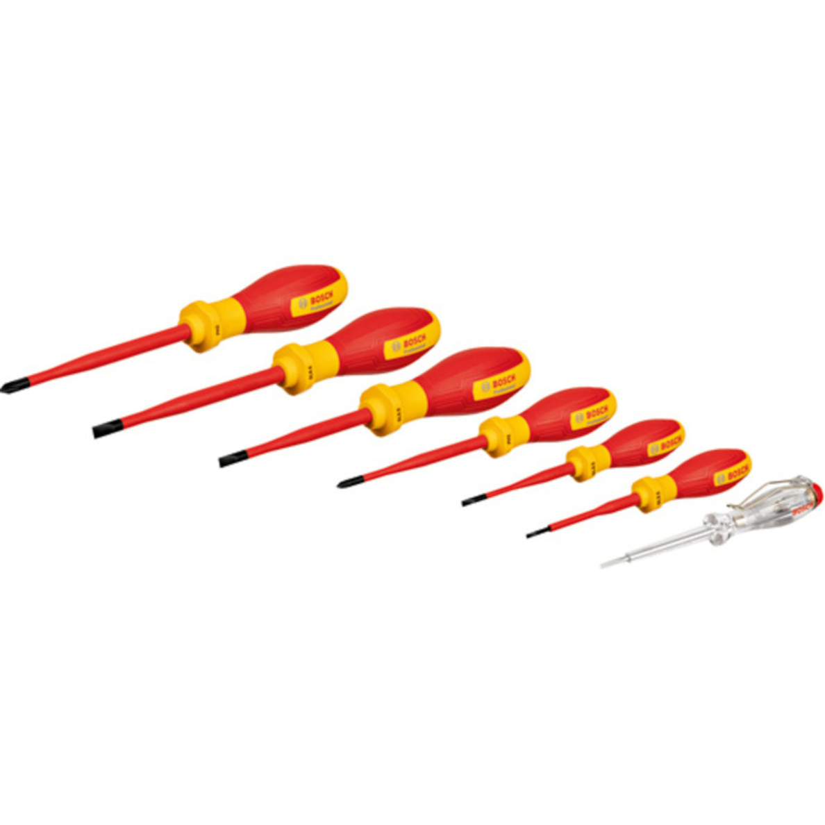 Atsuktuvų komplektas Bosch VDE 1600A02NF7, 7 vnt.