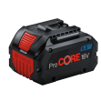 Bosch ProCORE18V akumuliatoriai – maksimali galia ir našumas profesionalams