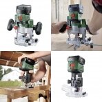 Akumuliatorinė kantų freza Bosch AdvancedTrimRouter 18V-8, 18 V, (be akumu. ir krov.), 06039D5002