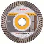 Deimantinis pjovimo diskas Bosch BEST FOR UNIVERSAL TURBO, 125 mm, 2608602672