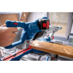 Akum. skersinio pjovimo staklės Bosch GCM 18V-216 D Professional, 18 V (be akum. ir krov.) 0601B51000