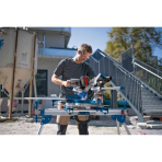 Akum. skersinio pjovimo staklės Bosch GCM 18V-216 DC, 18V (be akum. ir krov.) 0601B47000