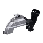 Sistemos priedas dideliam kampiniam šlifuokliui Bosch GDE 180-CG, CT  1600A033ZB