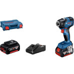 Akum. smūginis veržliasukis Bosch GDR 18V-200, 18V, 2x4.0Ah, 06019J2107