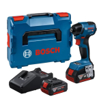 Akumuliatorinis smūginis suktuvas Bosch GDR 18V-220 C, 18V, 2x5.0 Ah, 06019L6003