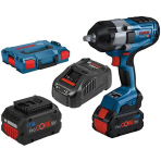 Akum. smūginis veržliasukis Bosch GDS 18V-1000, 18V, 2x5.5Ah, 06019J8303