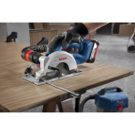 Akumuliatorinis diskinis pjūklas Bosch GKS 18V-51, 18 V, 2x4,0Ah CT, 06019M3122