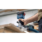 Akumuliatorinė kantų freza Bosch GLF 18V-8, 18V (be akum. ir krov.) 06016C6000
