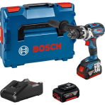 Akum. smūginis suktuvas-gręžtuvas Bosch GSB 18V-110 C, 18 V, 2x5.0 Ah, 06019G030D