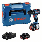 Akum. suktuvas-gręžtuvas Bosch GSB 18V-90 C, 18 V, 2x4,0 Ah, 06019K6104
