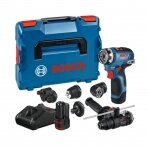 Suktuvas-gręžtuvas Bosch GSR 12V-35 FC Professional, 12 V, 2x3.0 Ah