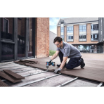 Akumuliatorinis suktuvas-gręžtuvas Bosch GSR 18V-65, 18V (be akum. ir krov.) 06019N3200