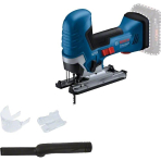 Akumuliatorinis siaurapjūklis Bosch GST 18V-125 S, 18V (be akum. ir krov.) 06015B2001