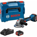 Akumuliatorinis kampinis šlifuoklis Bosch GWS 18V-8, 18V, 2x5.0Ah, 06019N9003