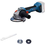 Akumuliatorinis kampinis šlifuoklis Bosch GWS 18V-8, 18V (be akum. ir krov.) 06019N9000