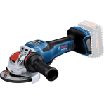 Akum. kampinis šlifuoklis Bosch GWX 18V-15 PSC Solo, 18V, (be akum. ir krov.) 06019H6G00