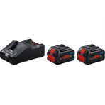 Krovimo komplektas Bosch 18V, 2x8.0Ah, 1600A02T5P