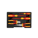 Replių ir atsuktuvų rinkinys Bosch VDE 1600A02NG2, 5 vnt.