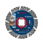 Deimantinis pjovimo diskas Bosch, 125x22,23 mm, X-Lock, 2608900670