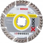Deimantinis pjovimo diskas Bosch XLOCK Standard fUniversal, 125mm, 2608615166