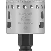 Gręžimo karūnėlė Bosch 51mm kietoms plytelems 2608901562 Gręžimo karūnėlė Bosch 51mm kietoms plytelems 2608901562