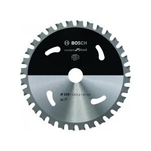 Pjovimo diskas Bosch Standard for Steel, 150x20 mm, Z32, 2608837748 Pjovimo diskas Bosch Standard for Steel, 150x20 mm, Z32, 2608837748