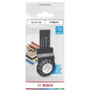 Bosch AIZ 20 AB, Wood Metal 20 x 30mm,1 vnt. STARLOCK 2608669251