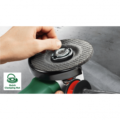 Akumuliatorinis kampinis šlifuoklis Bosch Advanced Grind 18V-80 BT, 18 V, (be akum. ir krov.) 2 Akumuliatorinis kampinis šlifuoklis Bosch Advanced Grind 18V-80 BT, 18 V, (be akum. ir krov.) 2