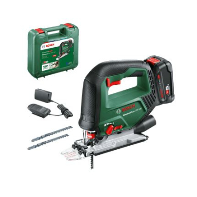Akumuliatorinis siaurapjūklis Bosch AdvancedSaw 18V-140, 2Ah, 0603013003 Akumuliatorinis siaurapjūklis Bosch AdvancedSaw 18V-140, 2Ah, 0603013003