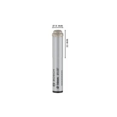 Deimantinis grąžtas Bosch PRO Ceramic, 14x33mm, 2608599058