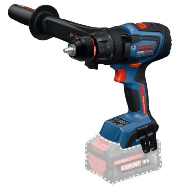 Akumuliatorinis gręžtuvas-suktuvas Bosch EXSR18V-150 2x8.0Ah EXBA, GAL 12V/18V-80, LB 1