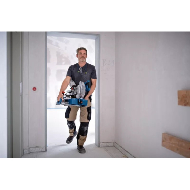 Akum. skersinio pjovimo staklės Bosch GCM 18V-216 D Professional, 18 V (be akum. ir krov.) 0601B51000 2