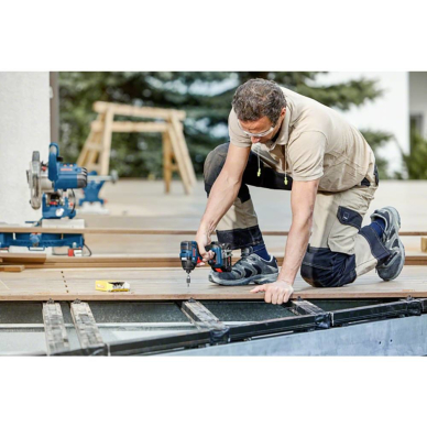 Akum. smūginis veržliasukis Bosch GDR 18V-200, 18V, 2x4.0Ah, 06019J2107 1